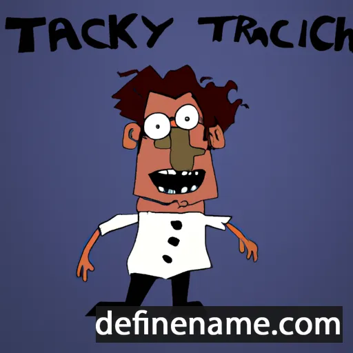 cartoon of the name Thackeray