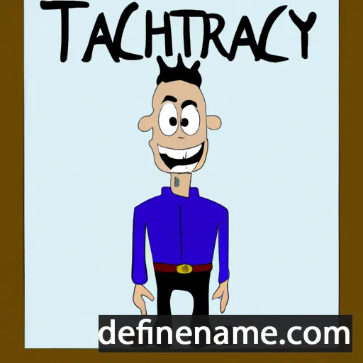 cartoon of the name Thackery