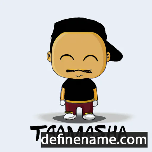 cartoon of the name Thamsanqa