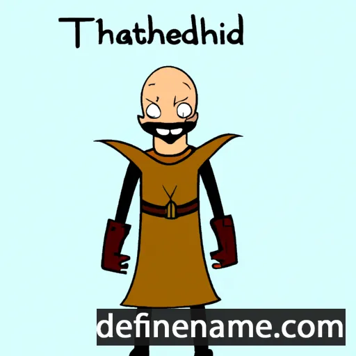 cartoon of the name Thanadelthur