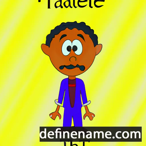 Thaniel cartoon