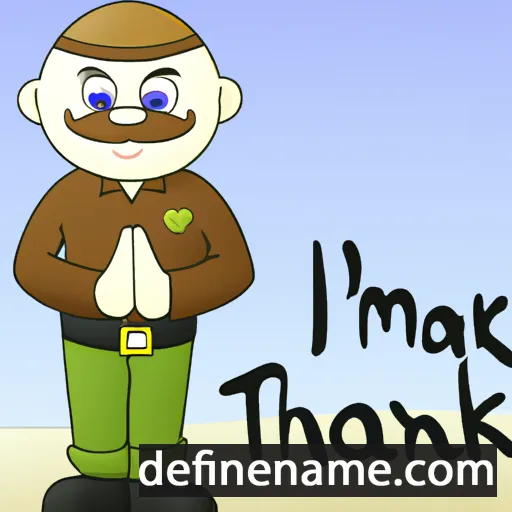 cartoon of the name Thankmar