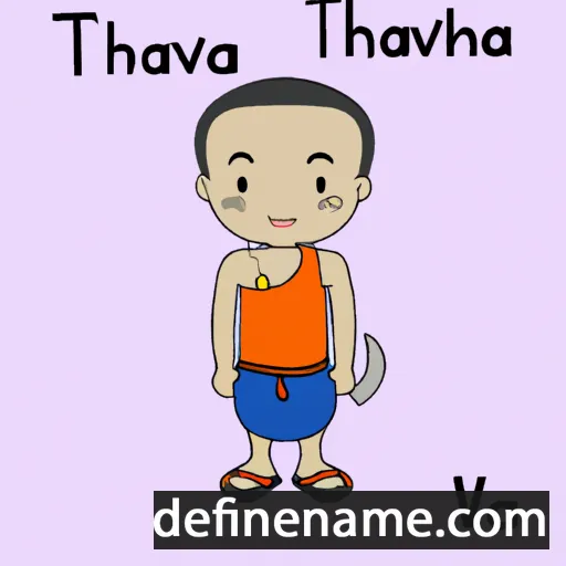 Thanva cartoon