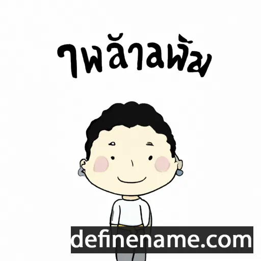 Thawan cartoon