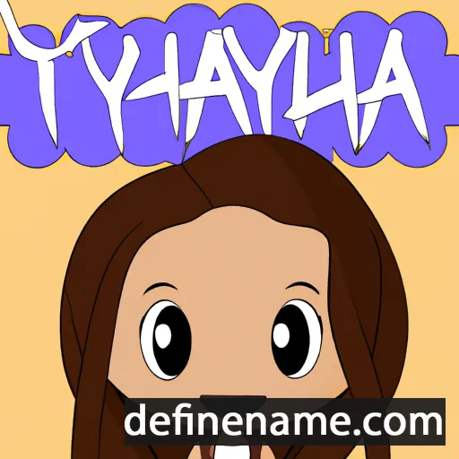 Thayna cartoon