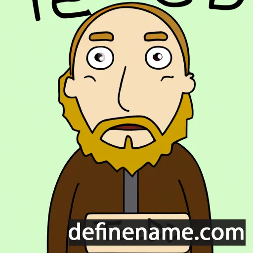 cartoon of the name Théoden