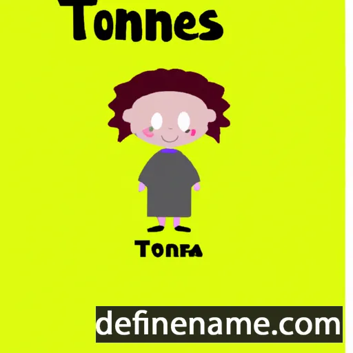 cartoon of the name Théonas