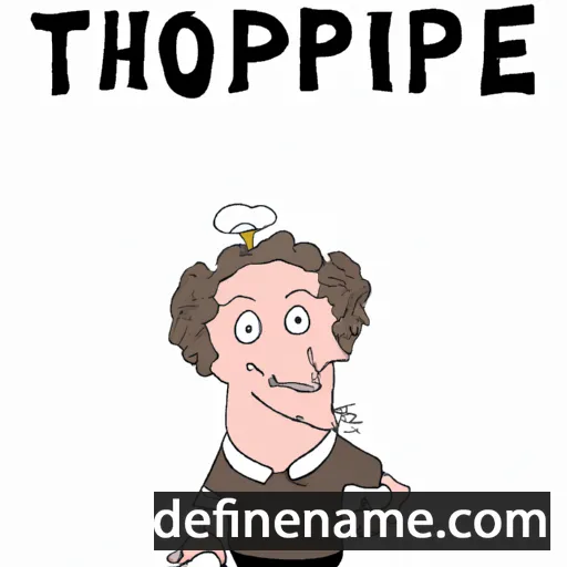 Théopompe cartoon