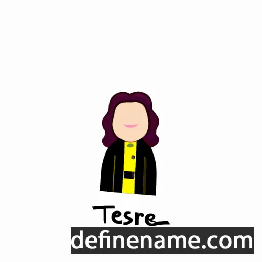 Thérésine cartoon