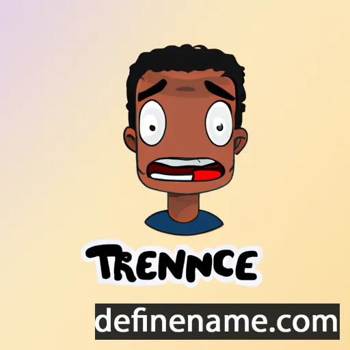 cartoon of the name Thérence