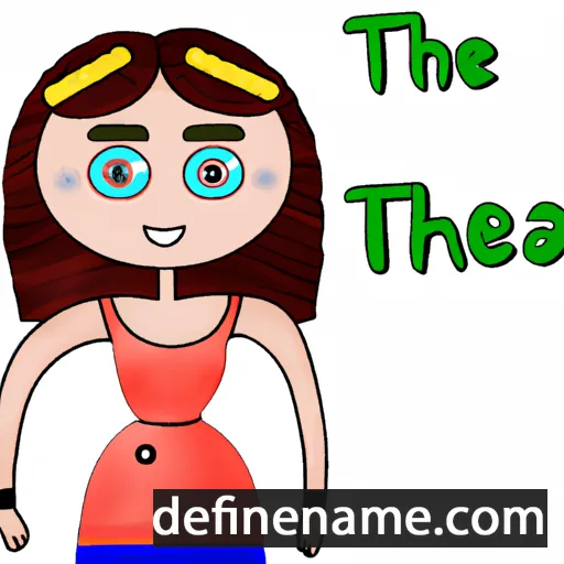 Theana cartoon