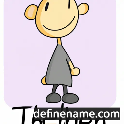 cartoon of the name Thelen