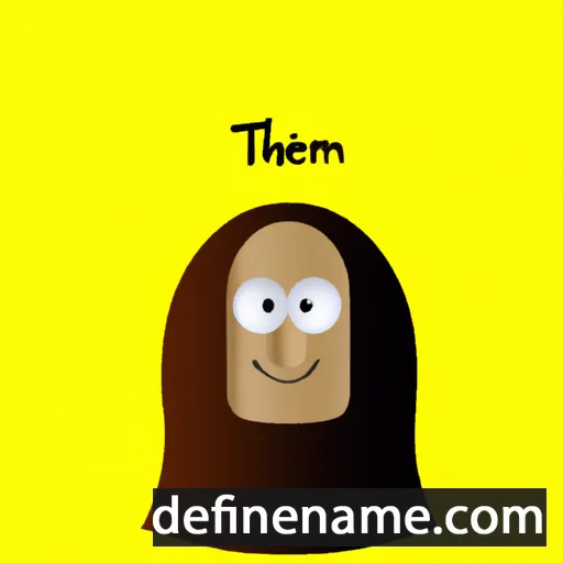 cartoon of the name Thelm