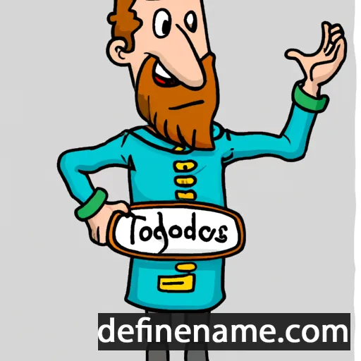 Theodardus cartoon