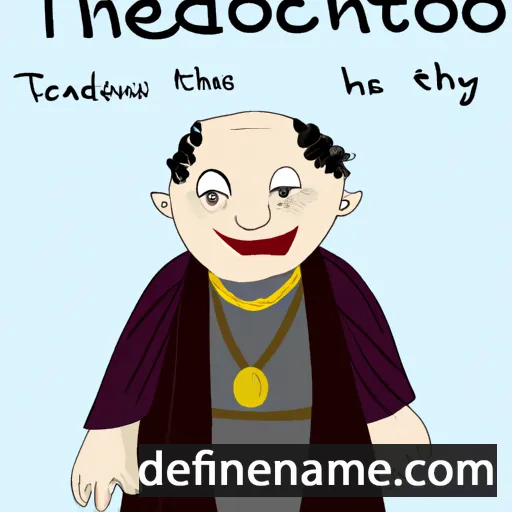 Theodegotho cartoon