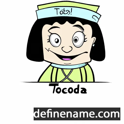 cartoon of the name Theodocia