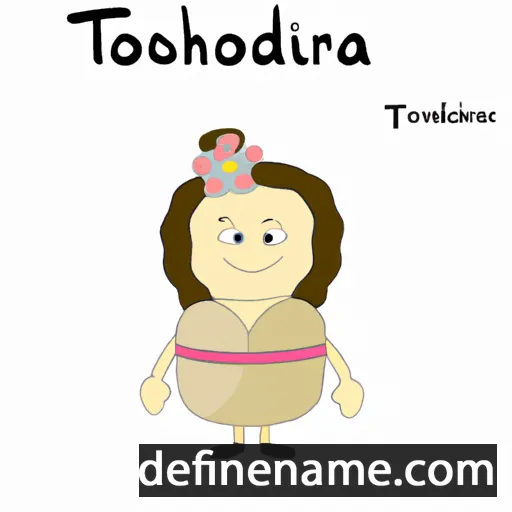 cartoon of the name Theodoriana