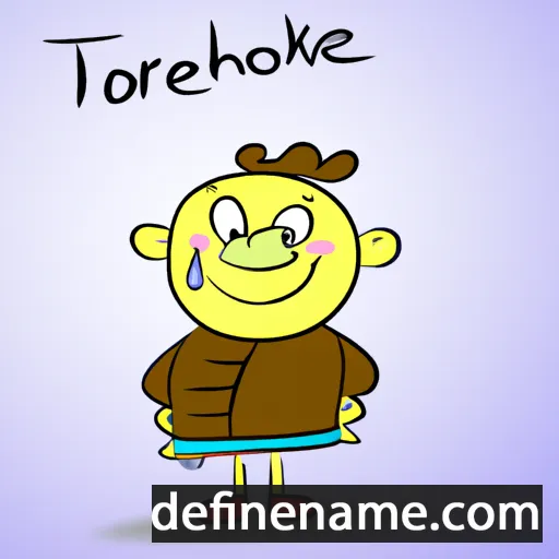 cartoon of the name Theodorike