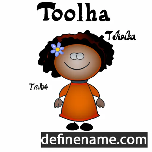 cartoon of the name Theola