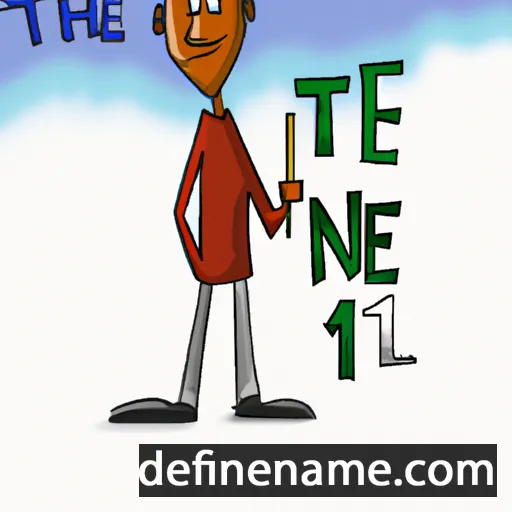 Theone cartoon