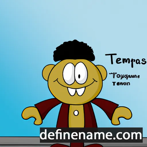 cartoon of the name Theopemptus