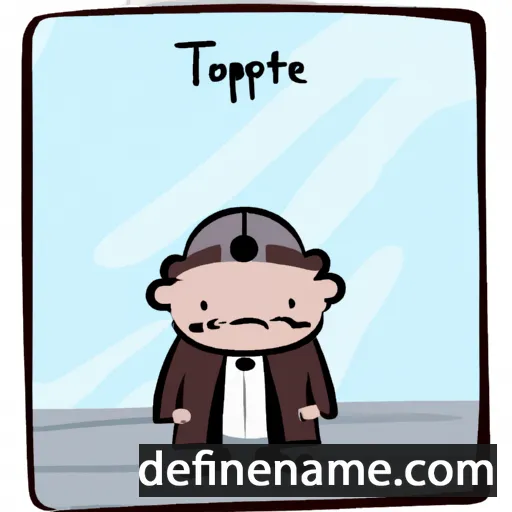 cartoon of the name Theopiste