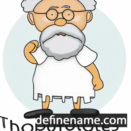 cartoon of the name Theopistos