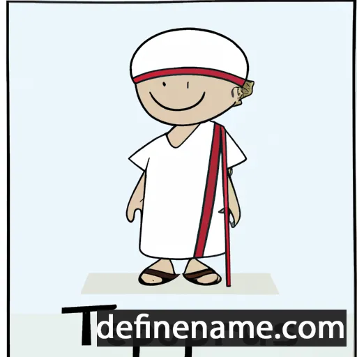 cartoon of the name Theoprepius