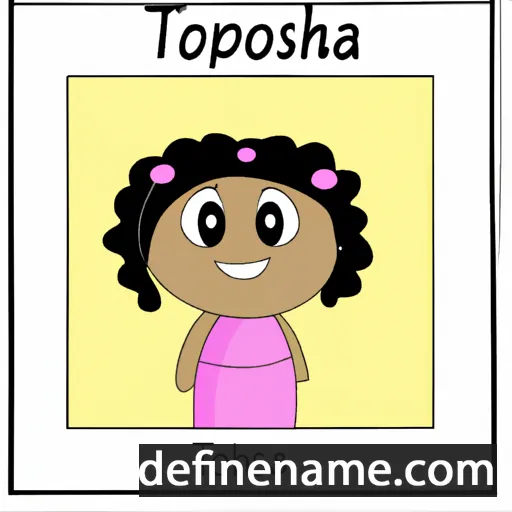 cartoon of the name Theosebia