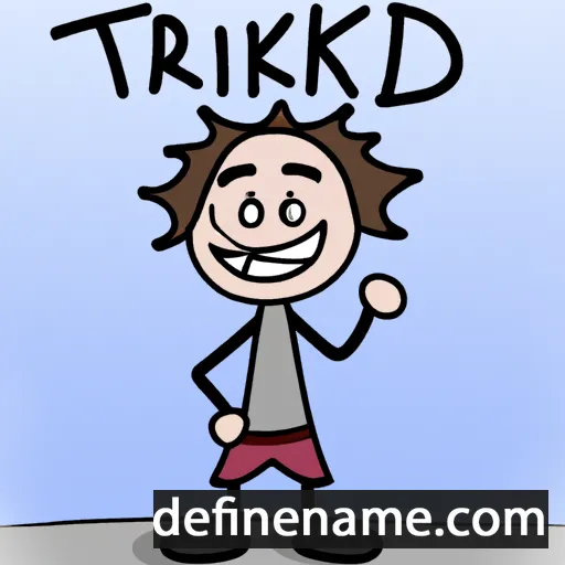 cartoon of the name Therkild