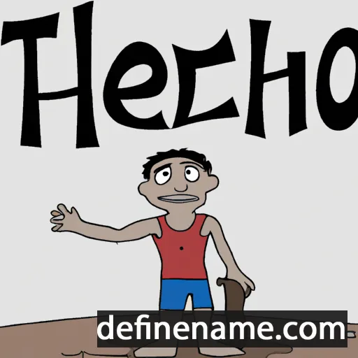 cartoon of the name Thero