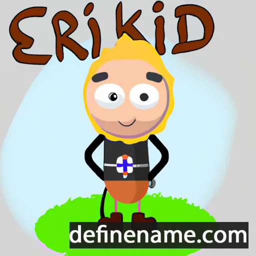 cartoon of the name Þiðrik