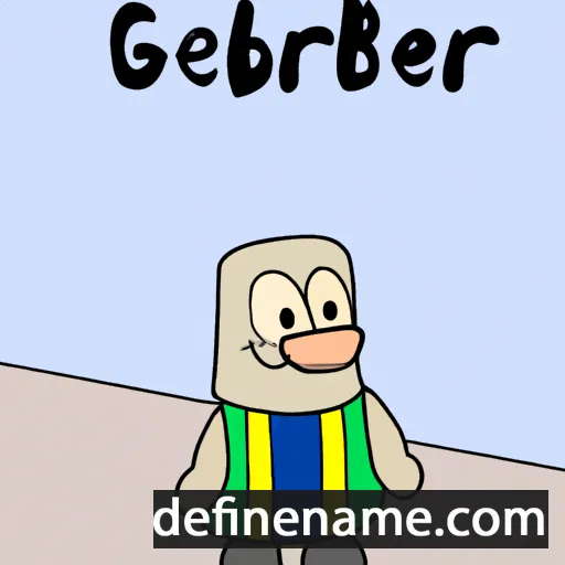 cartoon of the name Þórbergr