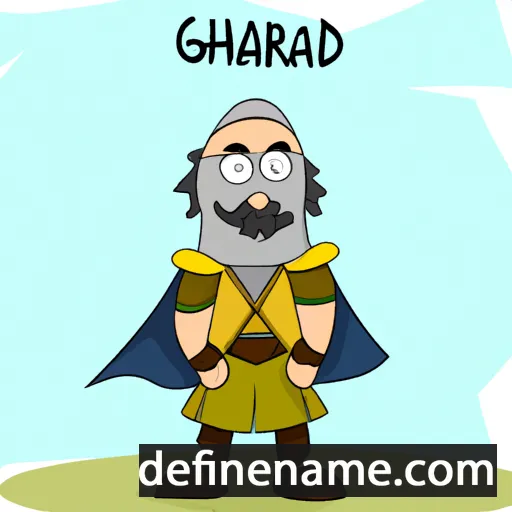 cartoon of the name Þórhaddr