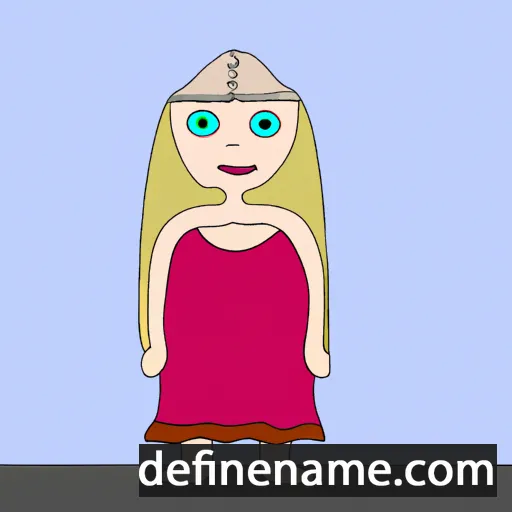 cartoon of the name Þórhanna