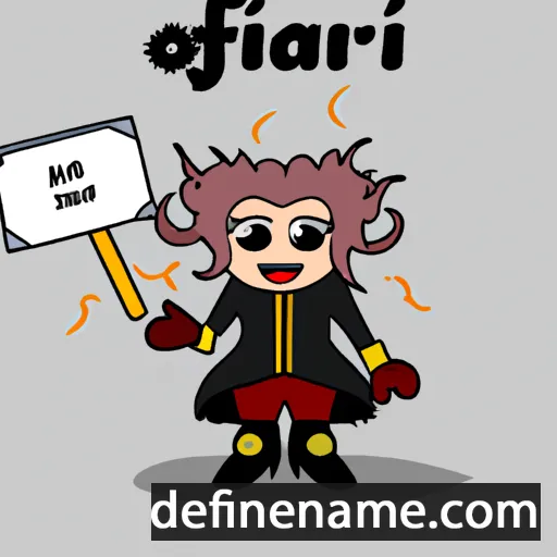 cartoon of the name Þórlafr