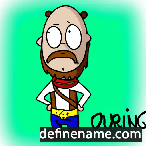 cartoon of the name Þórunnr