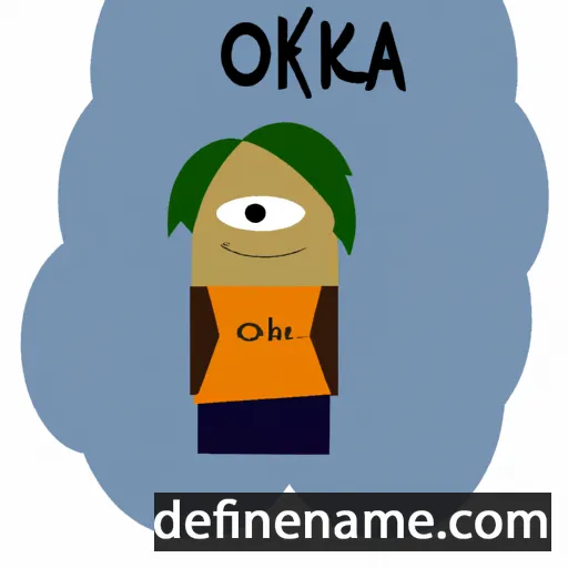 cartoon of the name Þoka