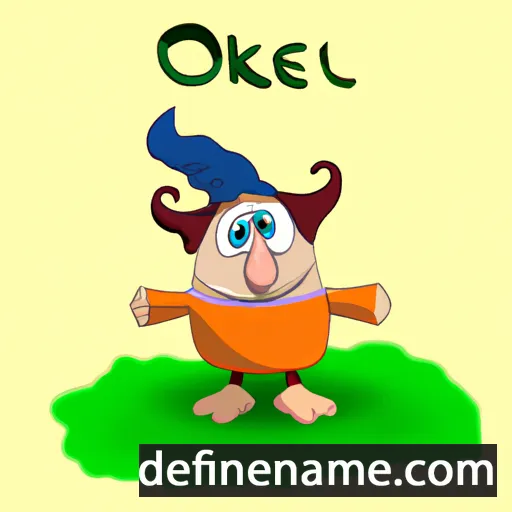 cartoon of the name Þorkell