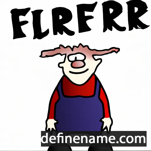 cartoon of the name Þorleifr