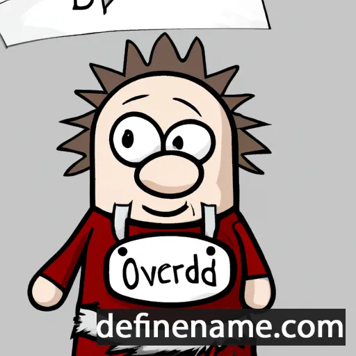 cartoon of the name Þorvarðr