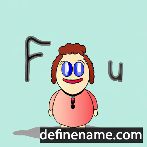 cartoon of the name Þúfa