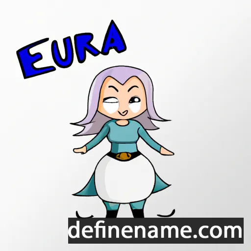 Þura cartoon