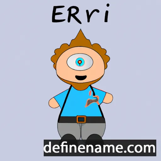 cartoon of the name Þyri