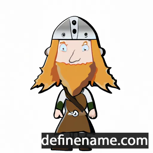 cartoon of the name Þyrnirós