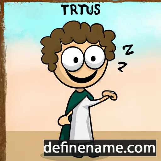 cartoon of the name Thestius