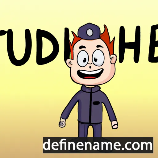 cartoon of the name Theudebrand