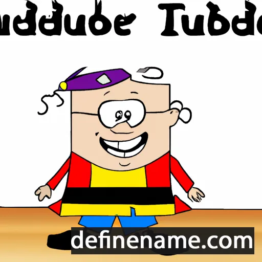 Theudeburg cartoon