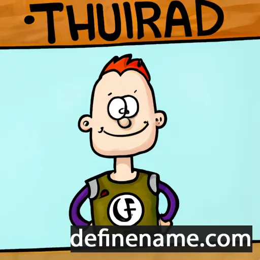 Theudehard cartoon