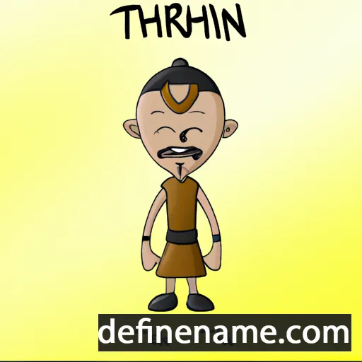 cartoon of the name Thirrin